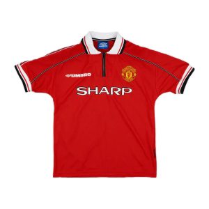 1998-00 Manchester United FC 1a Equipación