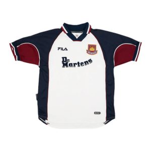 1999-01 West Ham United FC 2a Equipación