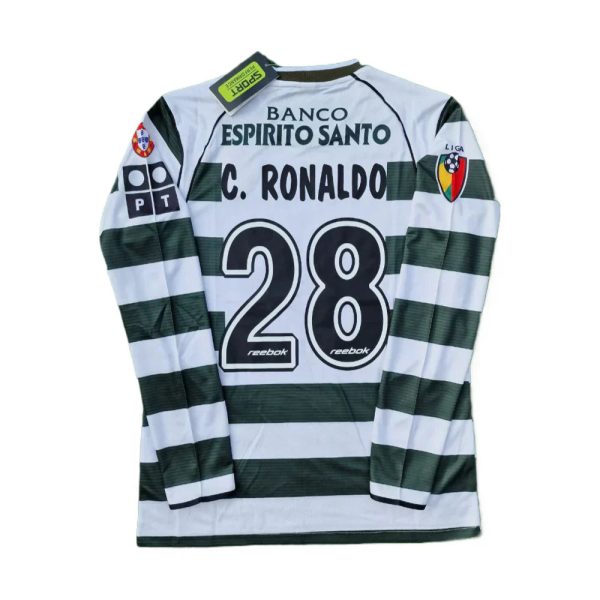 2002-03 Sporting CP 1a Equipacion Manga Larga