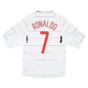 2003-05 Manchester United FC 2a Equipación Manga Larga