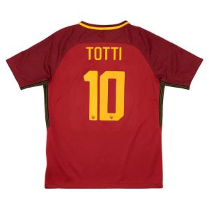 2017-18 AS Roma 1a Equipacion