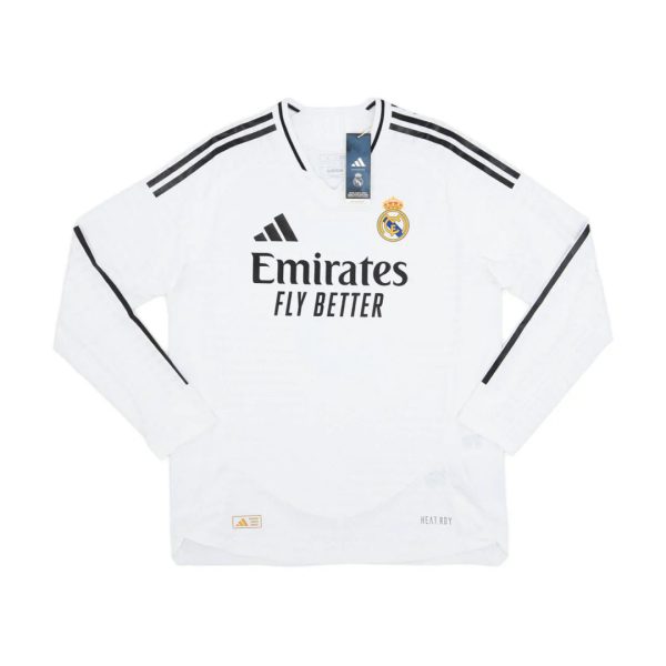 2024-25 Real Madrid CF 1a Equipación Manga Larga