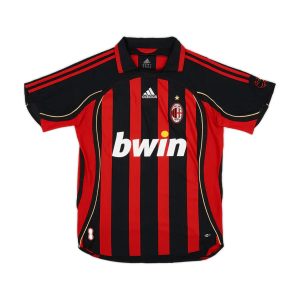 2006-07 AC Milan 1a Equipacion Manga Larga