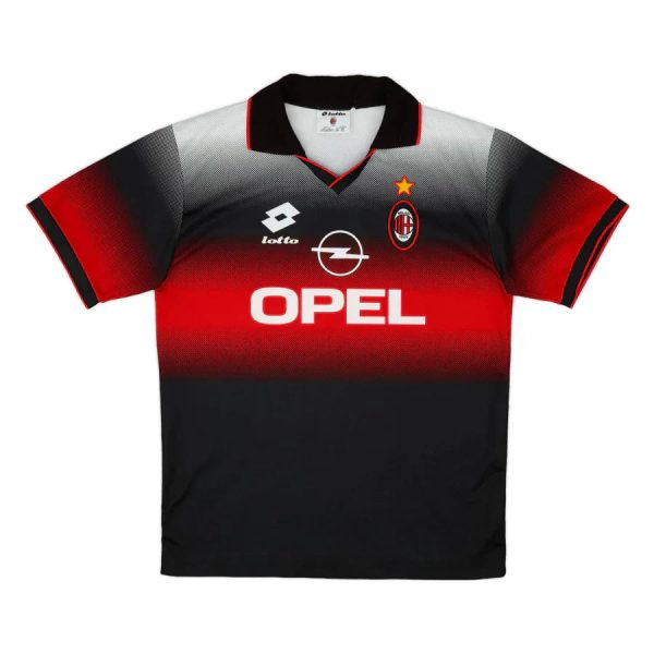 AC Milan Camiseta Entrenamiento Negro Rojo
