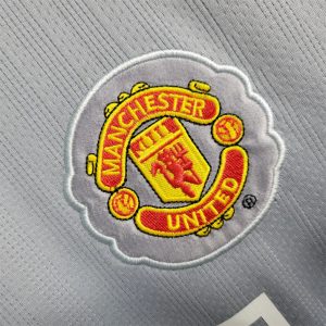 2007-08 Manchester United FC Equipacion Portero Gris Manga Larga
