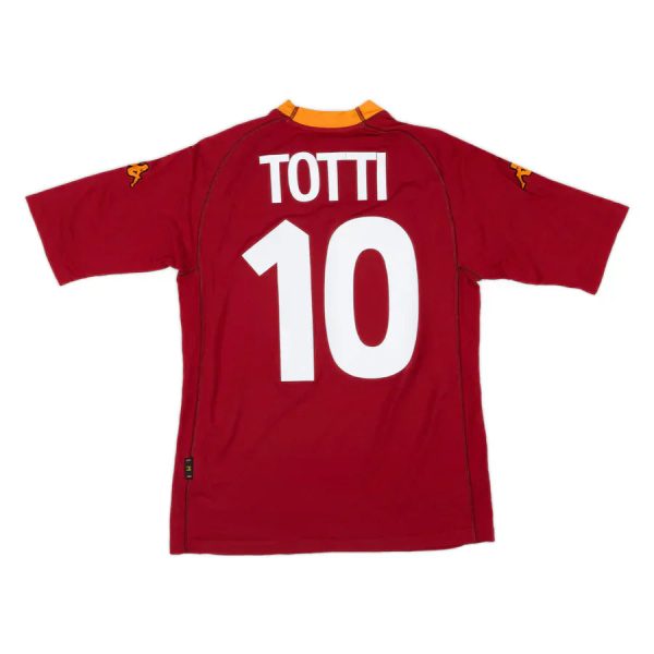 2000-01 AS Roma 1a Equipacion