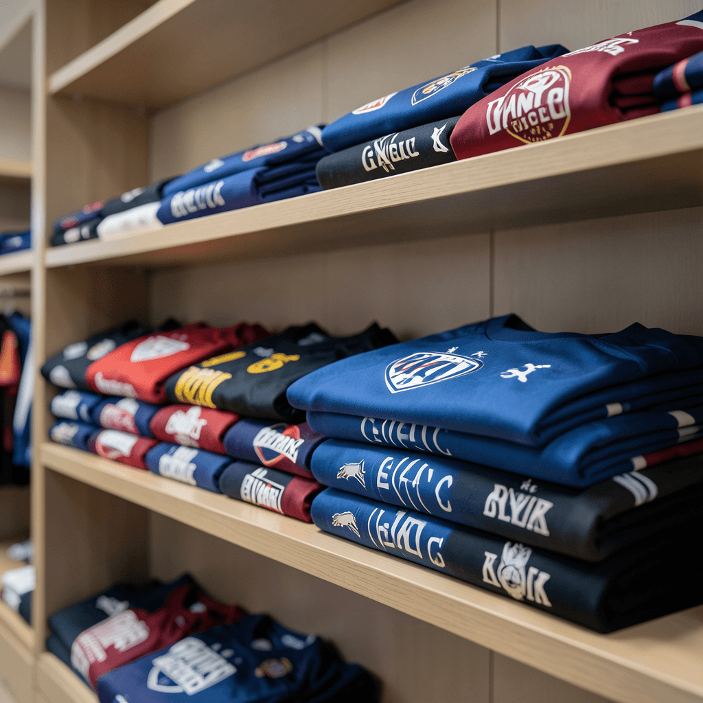 Variedad de equipaciones deportivas para seguir la Guía definitiva para elegir tu camiseta de fútbol ideal