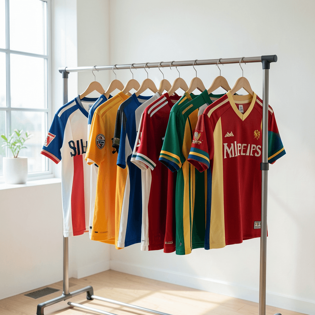 Colección de prendas vintage que explican las razones por las que las camisetas retro vuelven con fuerza
