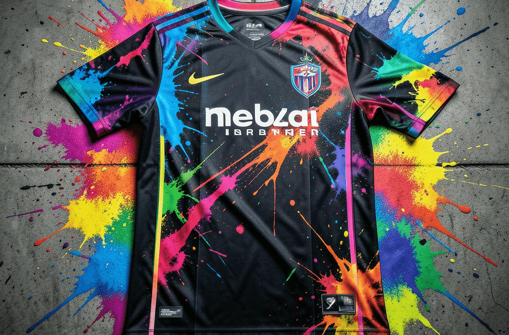 Inspiración en artistas urbanos aplicada a camisetas de fútbol