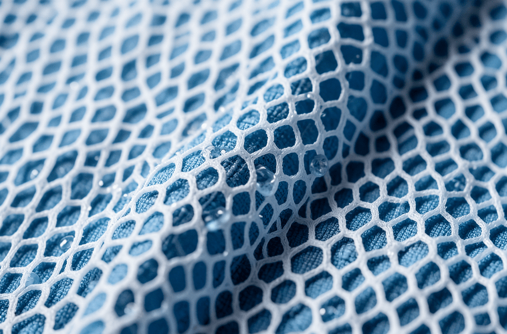 Detalle de los materiales que hacen una camiseta de fútbol más cómoda y transpirable