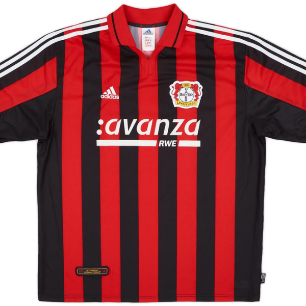 2000-01 Bayer 04 Leverkusen 1a Equipación