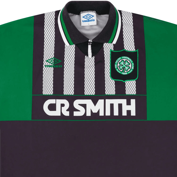 Segunda equipación del Celtic FC temporada 1994-96