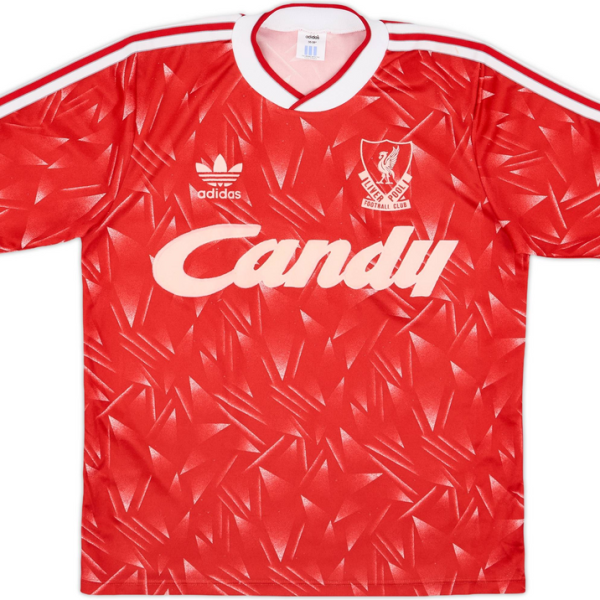 1989-91 Liverpool FC 1a Equipación