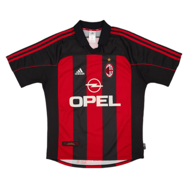 2001-02 AC Milan 1a Equipación