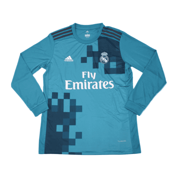 2017-18 Real Madrid CF 3a Equipación Manga Larga