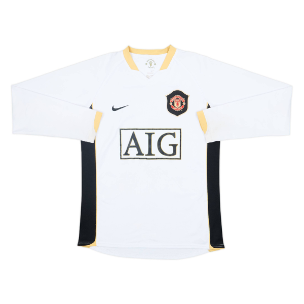 2006-08 Manchester United FC 2a Equipación Manga Larga
