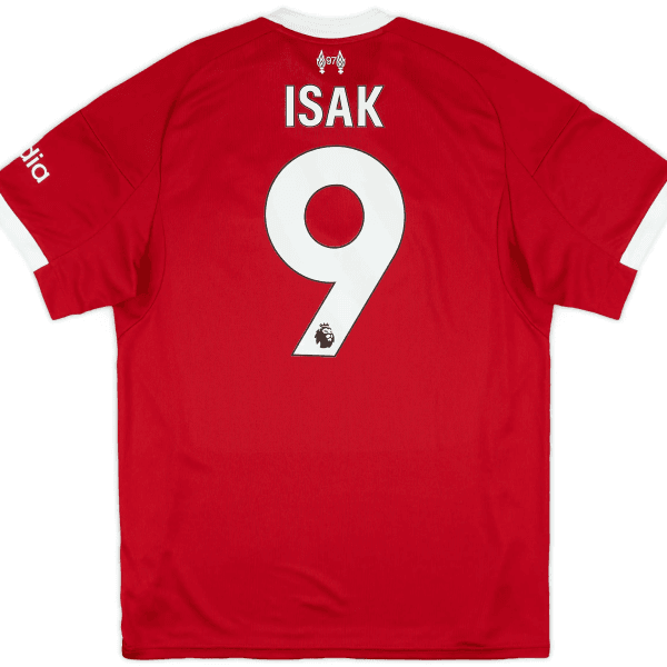 Primera equipación del Liverpool FC para la temporada 2025-26