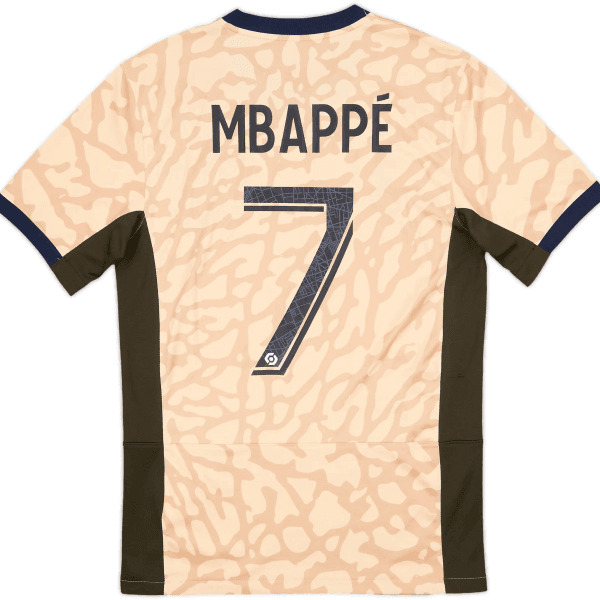 Tercera equipación del Paris Saint-Germain FC temporada 2022-23.