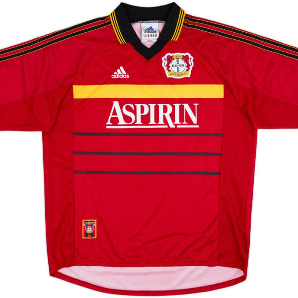 1998-00 Bayer 04 Leverkusen 1a Equipación