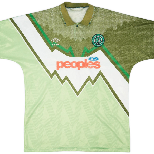 1991-92 Celtic FC 2a Equipación