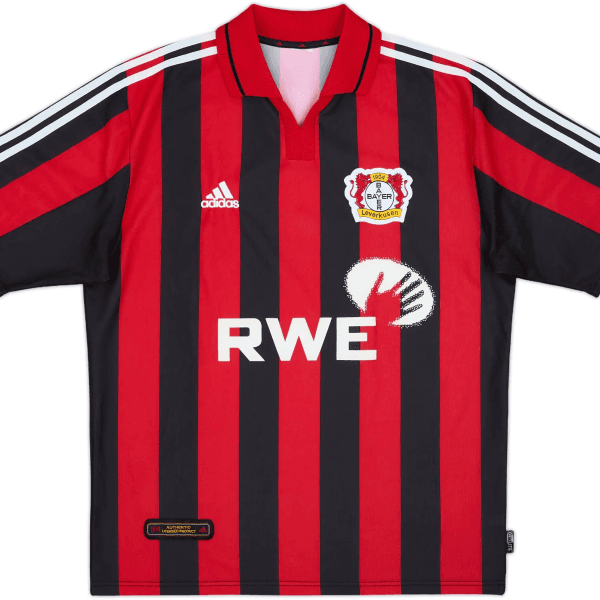 2001-02 Bayer 04 Leverkusen 1a Equipación