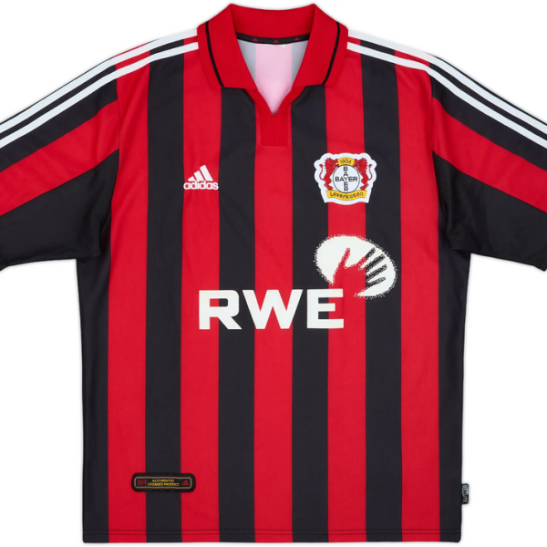 2001-02 Bayer 04 Leverkusen 1a Equipación