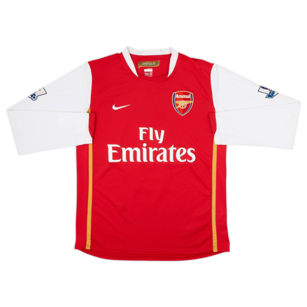 2006-08 Arsenal FC 1a Equipación Manga Larga