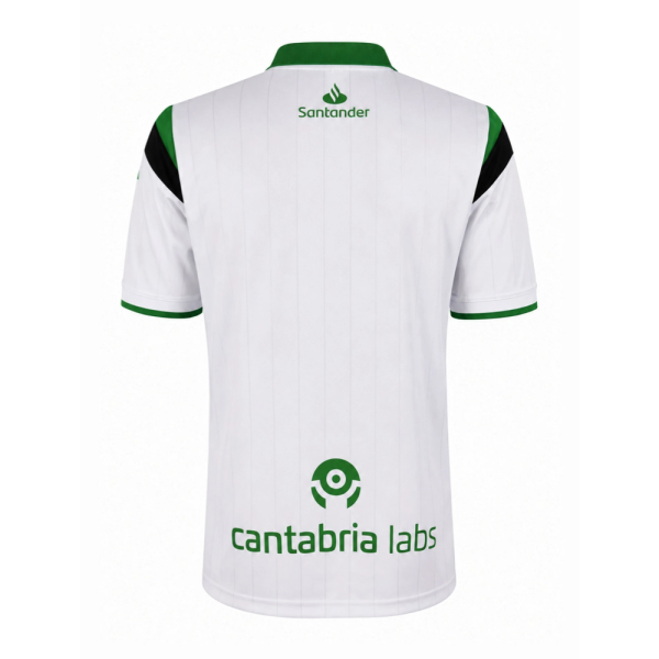 Primera equipación del Real Racing Club de Santander para la temporada 2026-27.