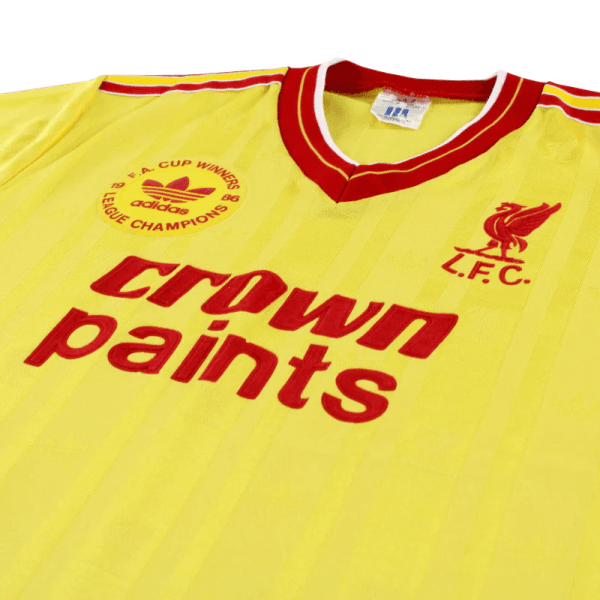 Tercera equipación del Liverpool FC temporada 1985-87