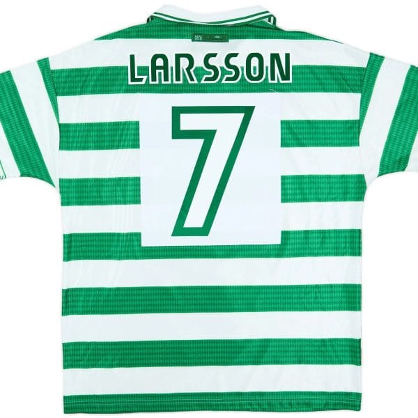 Primera equipación del Celtic FC temporada 1998-99