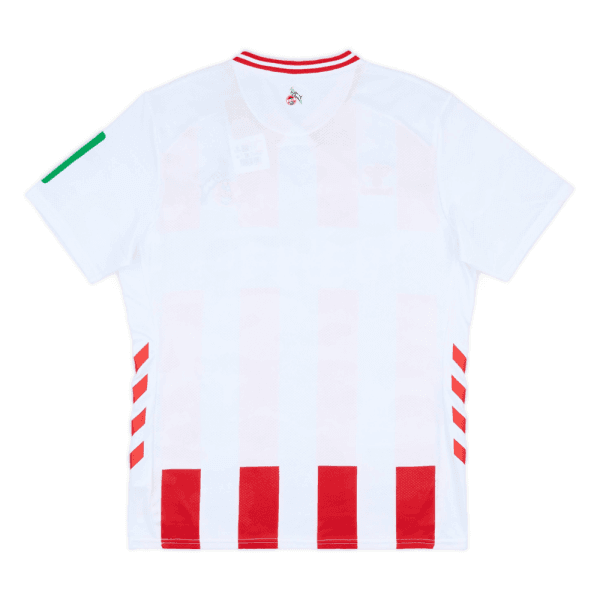 Primera equipación del 1. FC Köln para la temporada 2025-26.