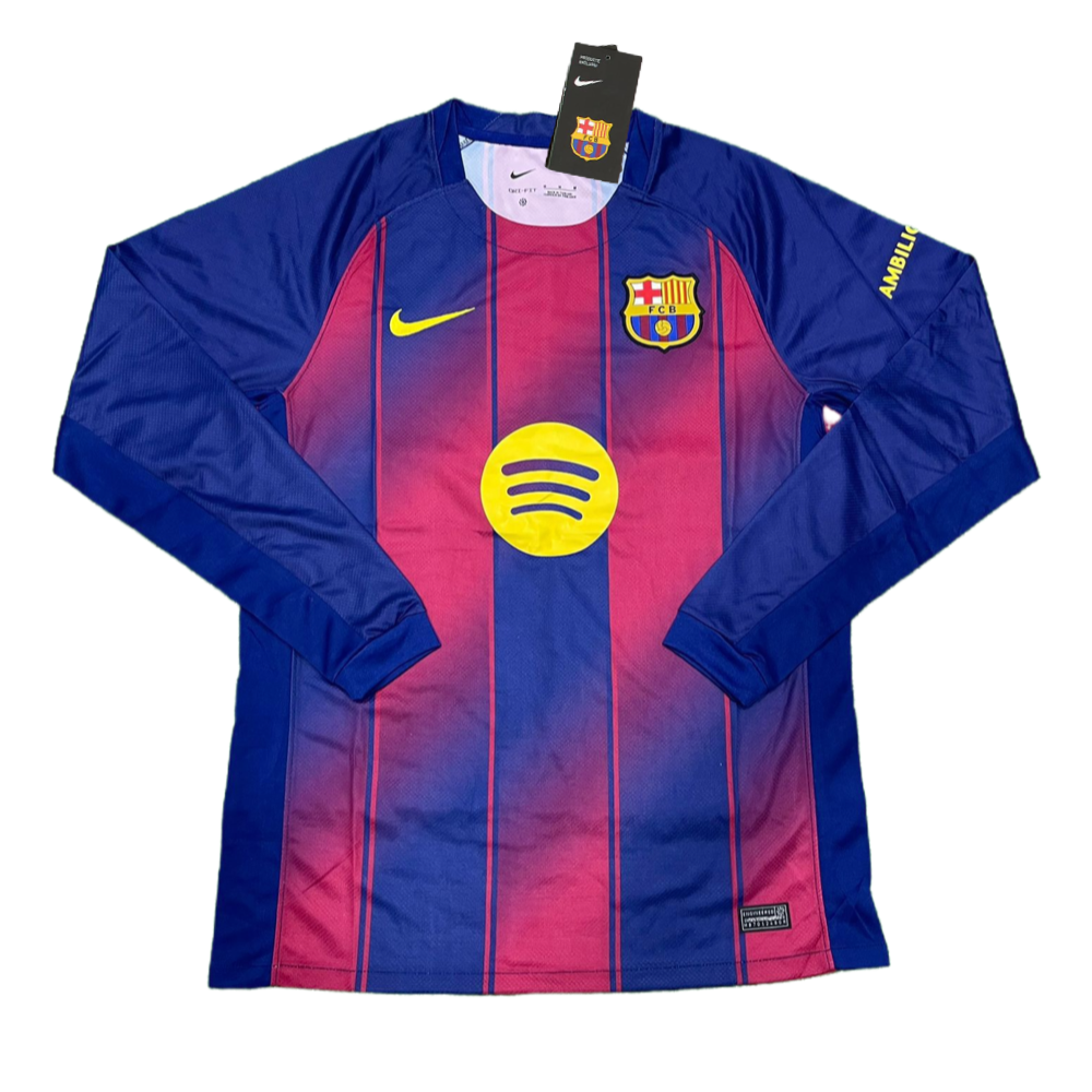 v6bvlecc4wfndixj.png 2025-26 FC Barcelona 1a Equipación Manga Larga