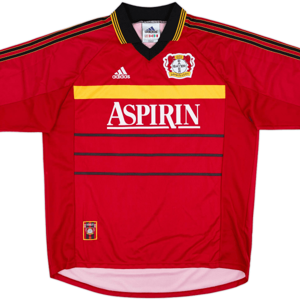 1998-00 Bayer 04 Leverkusen 1a Equipación