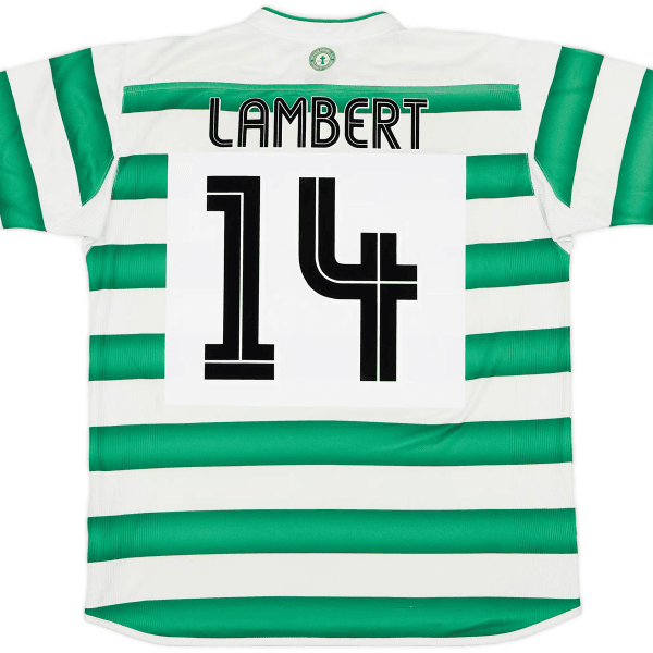 Camiseta de la primera equipación del Celtic FC temporada 2003-04.