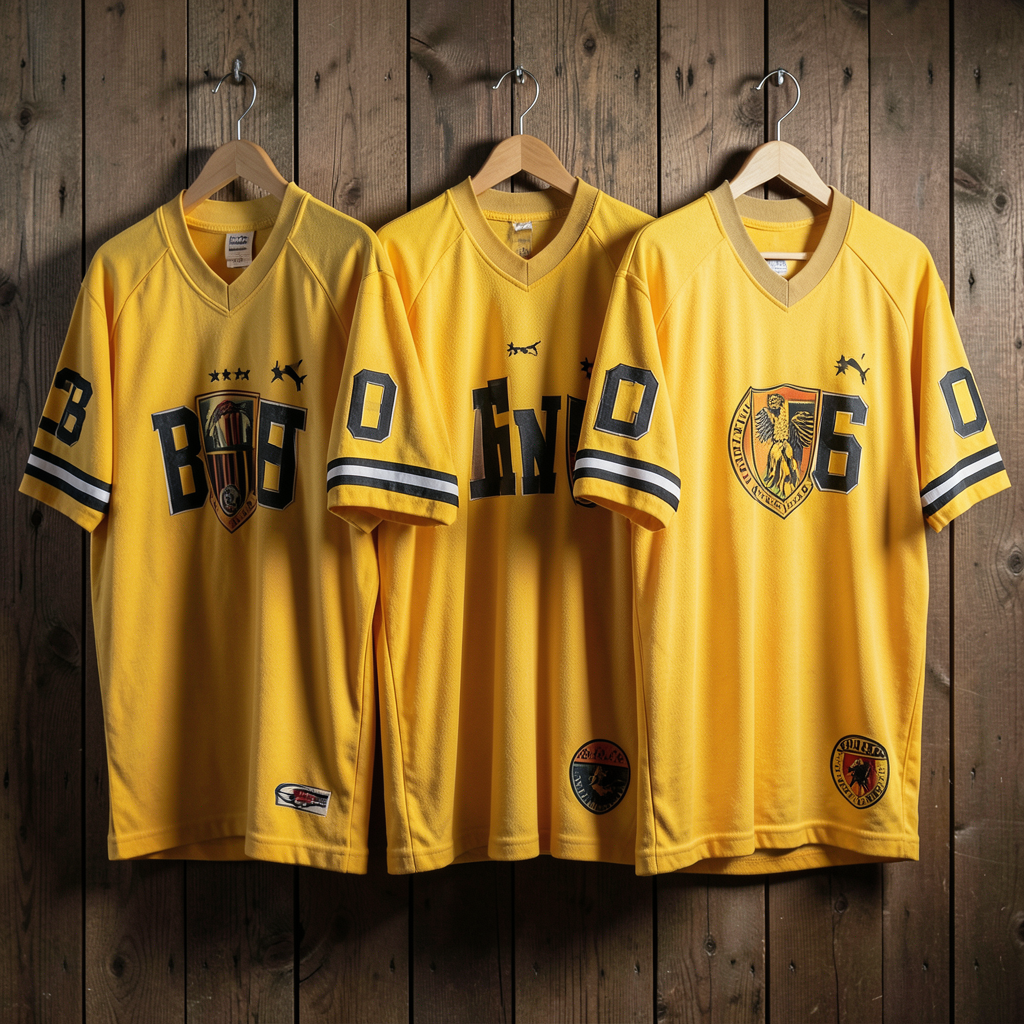 Colección de camisetas amarillas que se volvieron legendarias en la historia del fútbol